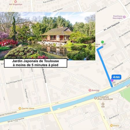 Le Saint Eloi - Studio Avec Parking Toulouse Centre Διαμέρισμα Εξωτερικό φωτογραφία